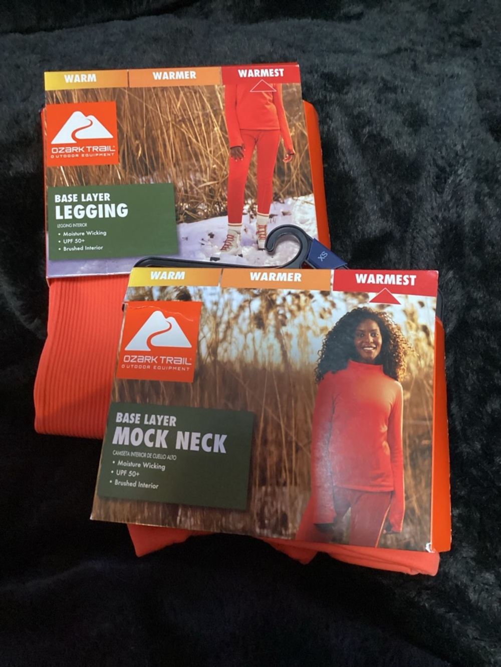 Ozark Trail base layer mock neck and leggings-NEW-Ladies XS